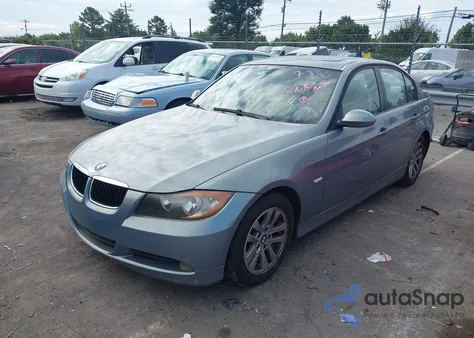 2006 BMW 3 Series 325I from USA, damaged, VIN WBAVB13536PT23386